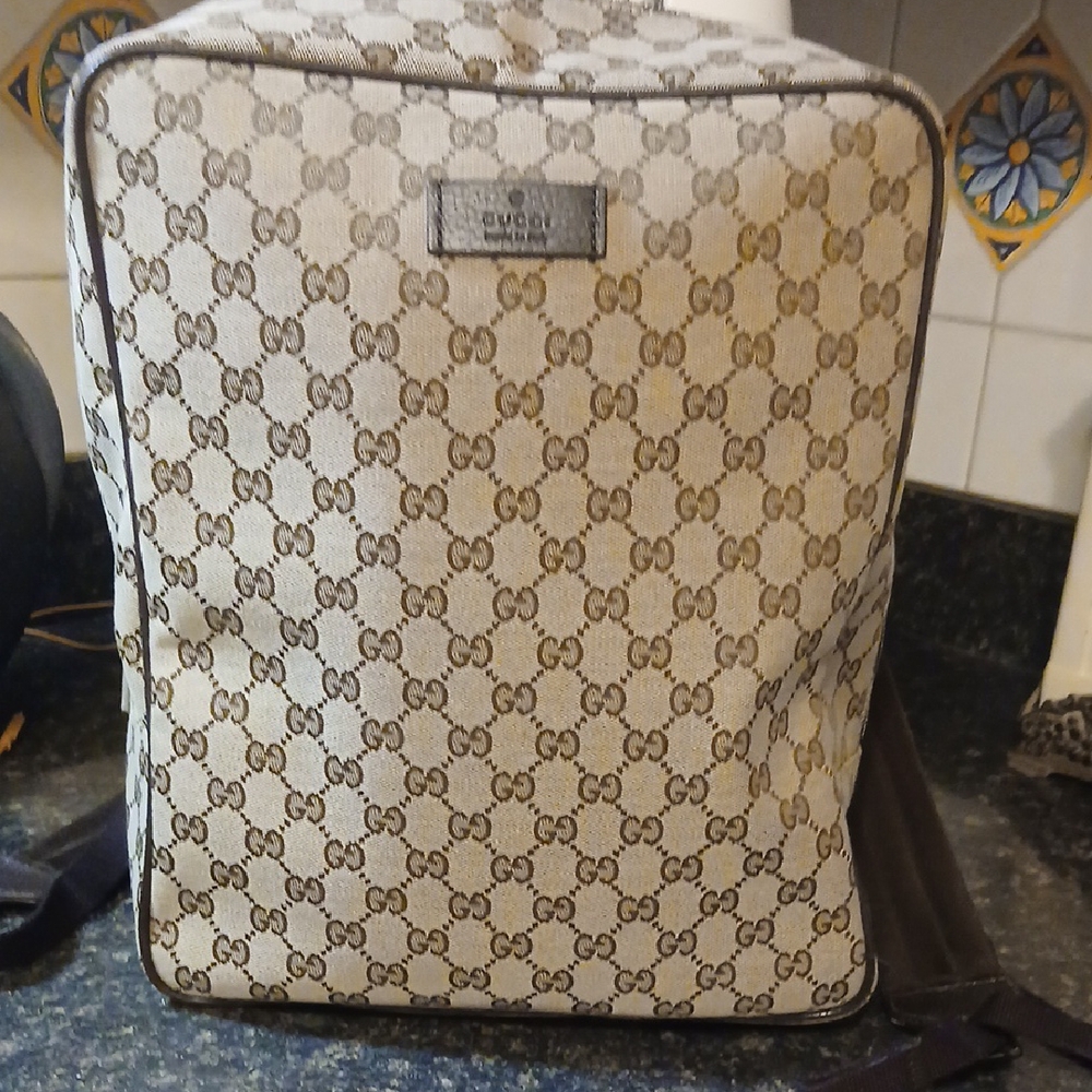 Gucci Beige and Brown Men's Bag